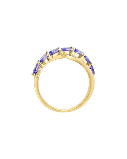 Effy Fine Jewelry Blue 14K 1.56 Ct. Tw. Diamond & Tanzanite Ring