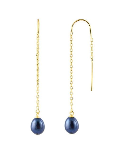 Splendid White Over 7-8Mm Pearl Earrings