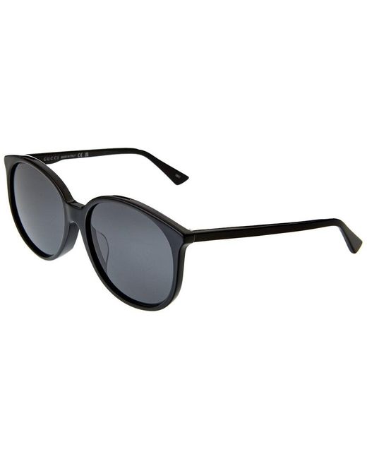 Gucci Black GG0261SA 57mm Sunglasses