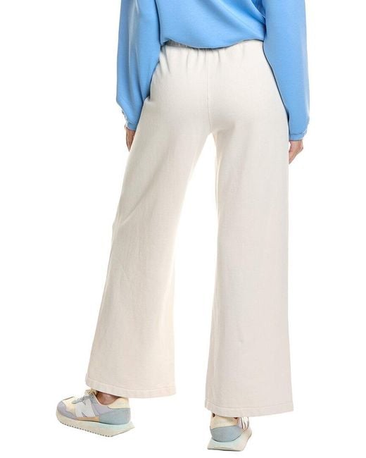 Vintage Havana White Heavyweight Garment Wide Leg Pant