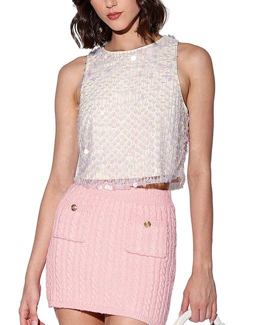 Walter Baker Pink Nancy Top