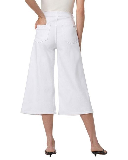 Joe's Jeans White Culotte Jean