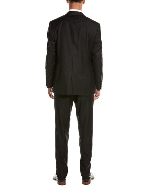 Canali Black Wool 2pc Suit for men