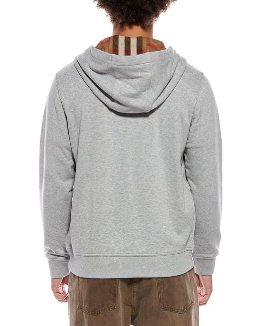 Burberry Gray Hoodie for men