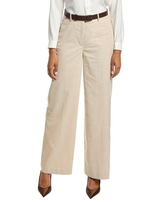Kenneth Cole Natural High-Rise Wide Leg Pant