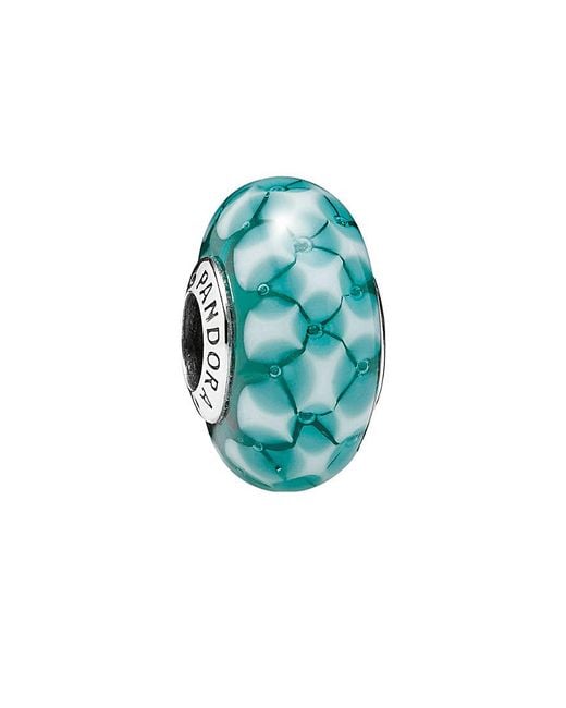Pandora teal murano sale