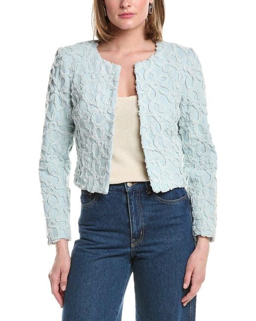FLORA BEA NYC Blue Omilia Coat