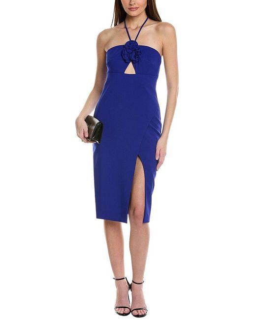 Liv Foster Blue Midi Dress
