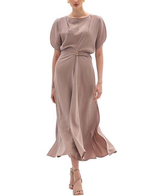 BGL Pink Midi Dress