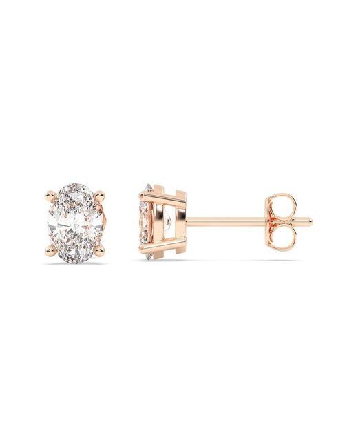 Lab Grown Diamonds White 14K 2.00 Ct. Tw. Lab-Grown Diamond Earrings