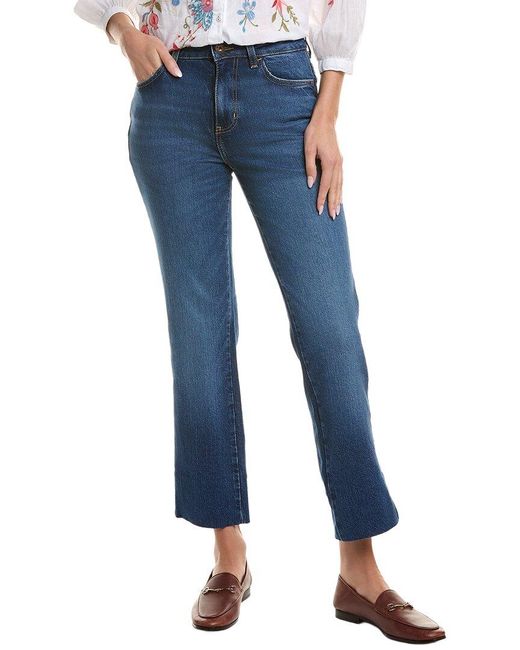 Johnny Was Blue Sancere Straight Leg Jean