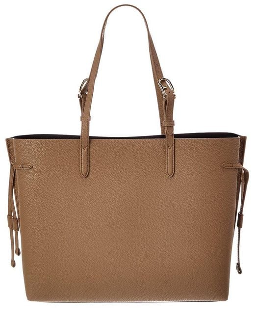 Furla Brown Ava Leather Tote