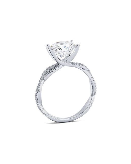 Lab Grown Diamonds White 14K 2.50 Ct. Tw. Lab-Grown Diamond Ring