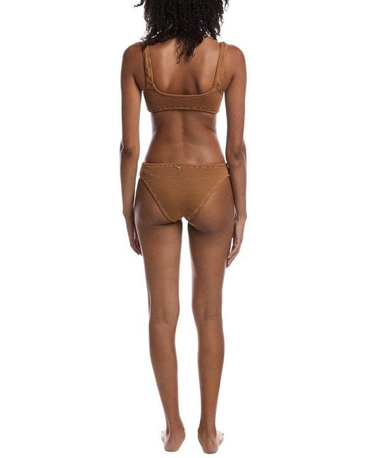 Manebí Brown Manebi 2Pc Bralette Bikini Set