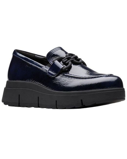 Clarks Blue Loriini Izzy Loafer