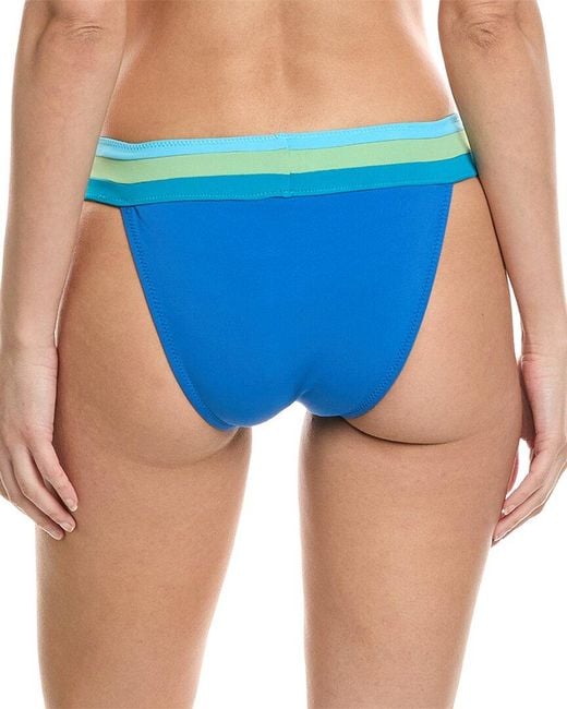 Robin Piccone Blue Keely Cheeky Bottom