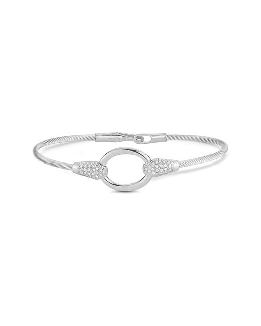 Reiss Multicolor 14k 0.28 Ct. Tw. Diamond Wire Bracelet