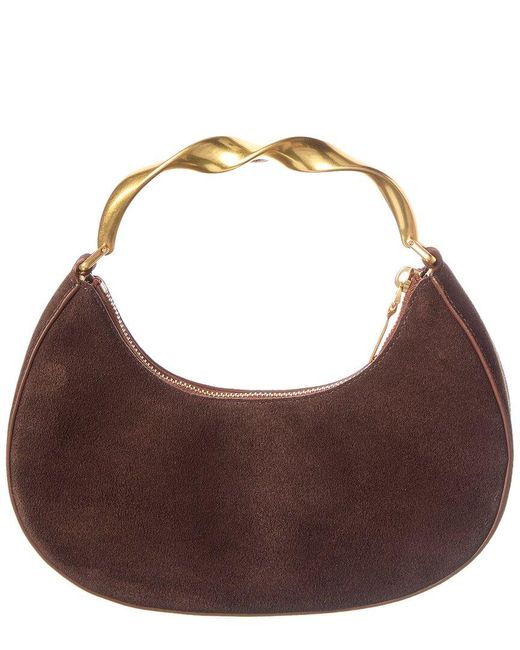 Jonathan Simkhai Brown Nixi Suede Tote