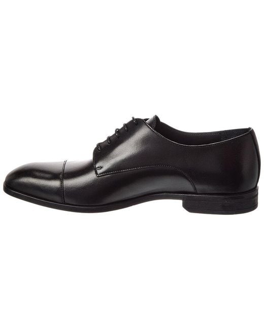 Bally Black Olexi Leather Derby for men