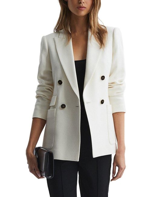 Reiss White Larsson Casual Jacket