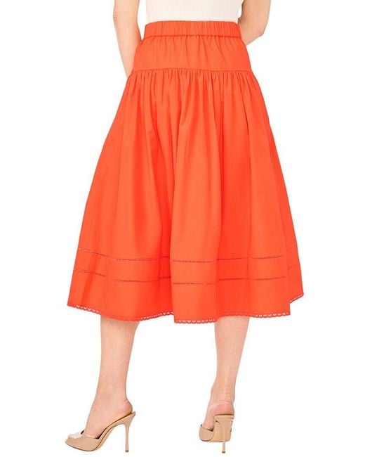 Ted Baker Orange Erin Skirt