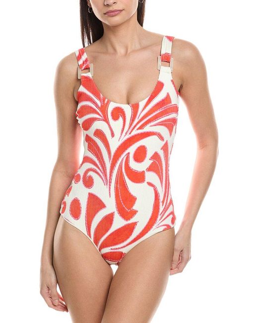 Beach Riot Red Beverly One-Piece