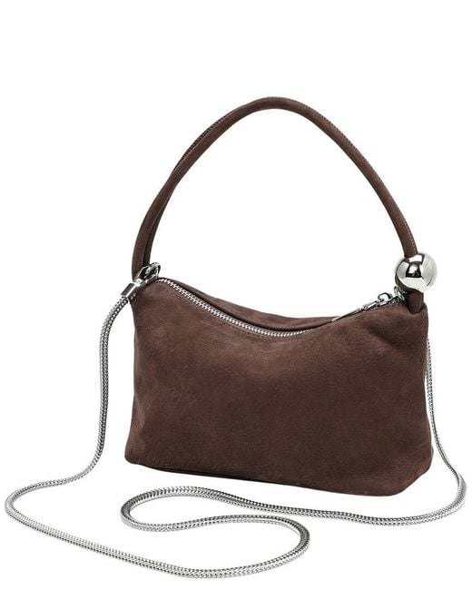Tiffany & Fred Paris Brown Tiffany And Fred Paris Mini Suede Leather Shoulder Bag