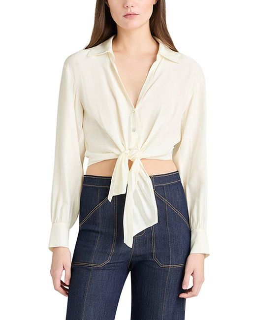 Cinq À Sept Natural Mariana Top