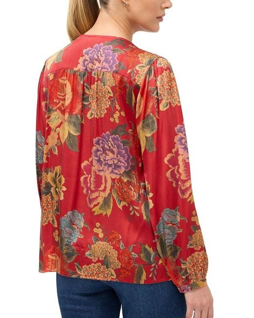Johnny Was Red Prairie Blouse