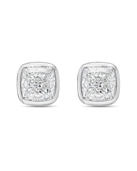 Diana M Metallic Diana M. 14K 1.00 Ct. Tw. Lab-Grown Diamond Stud Earrings