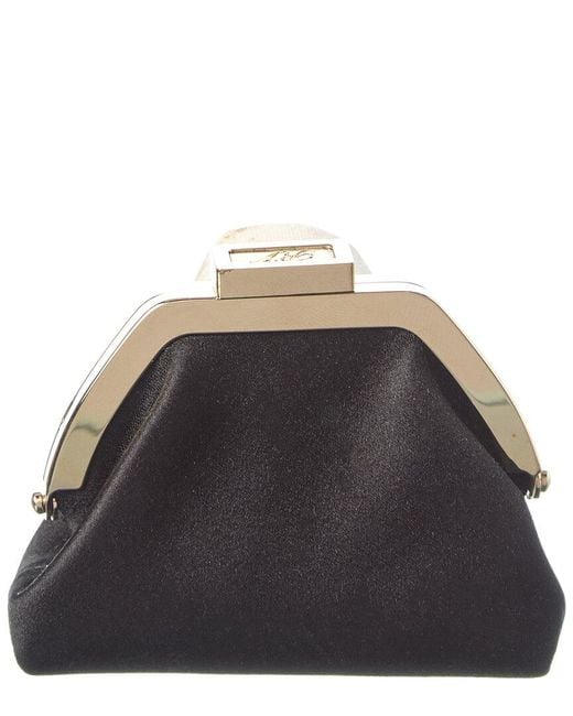 Roger Vivier Gray Satin Coin Purse