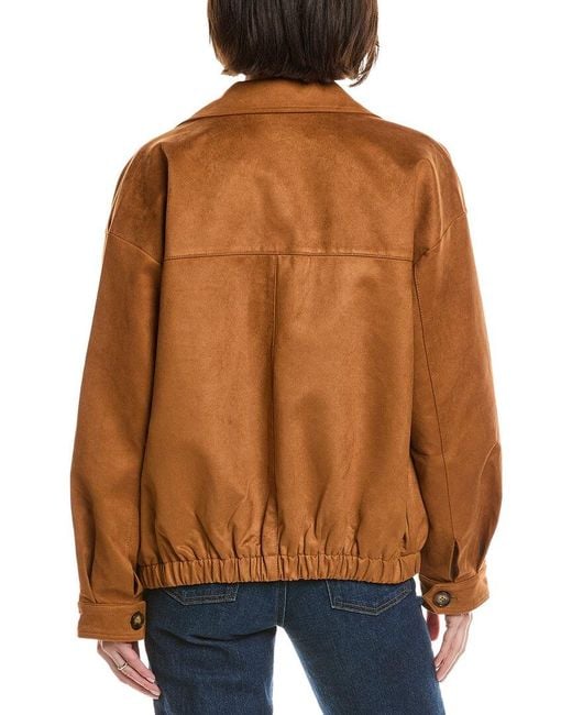 Endless Rose Brown Oversized Jacket