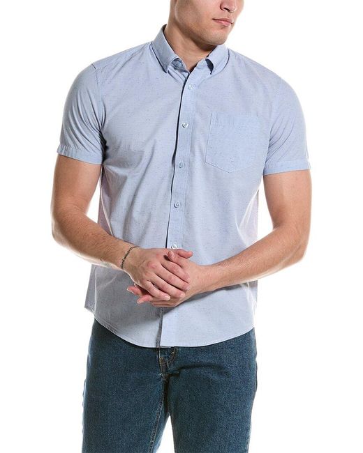 Report Collection Blue Shirt for men