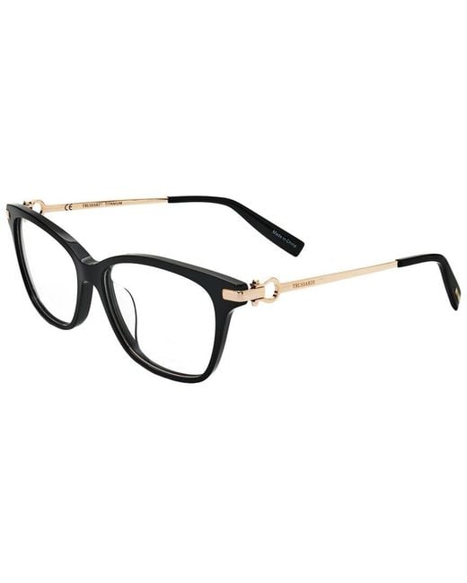 Trussardi Black Vtr282F 54Mm Optical Frames
