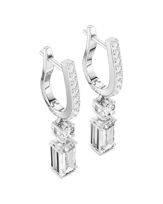 Amairah White 14k 1.00 Ct. Tw. Lab-grown Diamond Dangle Earrings