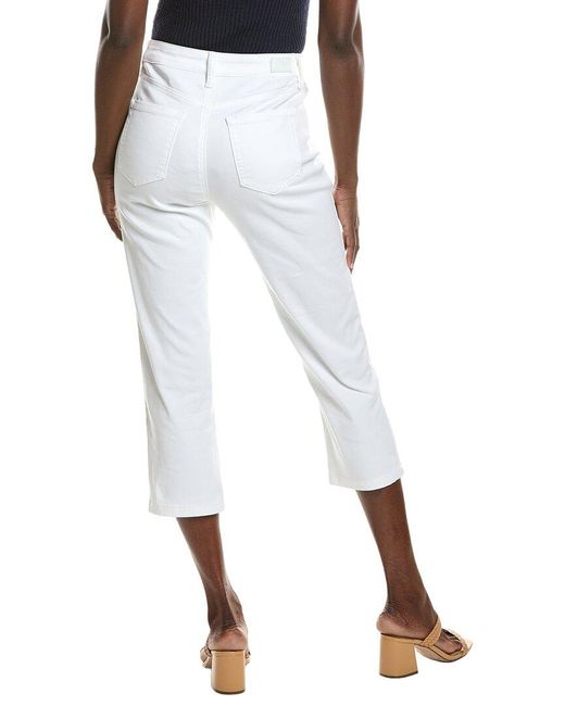 Jones New York White Lexington Capri Jean
