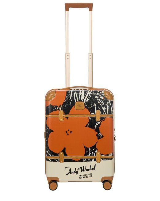 Bric's Orange Bric’S Andy Warhol Limited Edition 1952 Carry-On Trolley