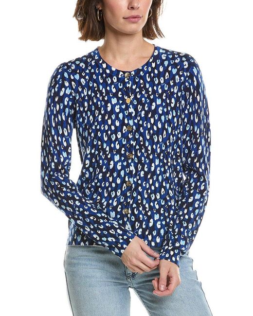 Lilly Pulitzer Blue Fairley Cardigan