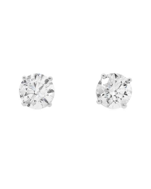Diana M Metallic Fine Jewelry 18k 3.5 Ct. Tw. Diamond Earrings