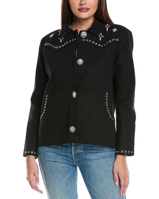 Johnny Was Black Tory Jacket