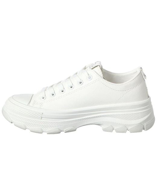 Byblos White Solid Sneaker
