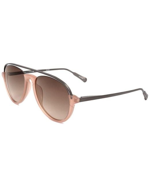 Linda Farrow White Kva84 55Mm Sunglasses