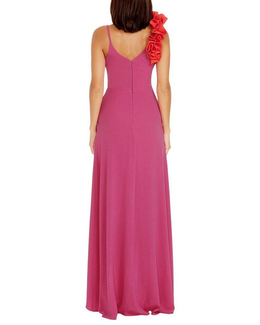 Dress the Population Pink Camelia Maxi Dress
