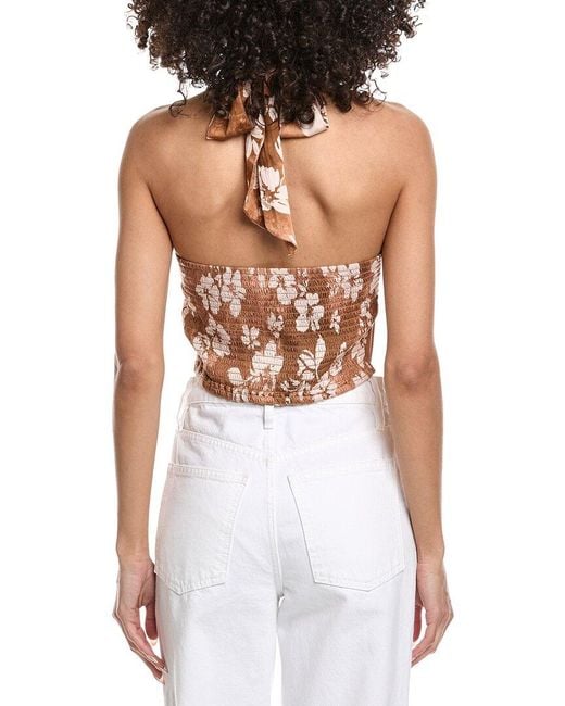 Elan White Sleeveless Top