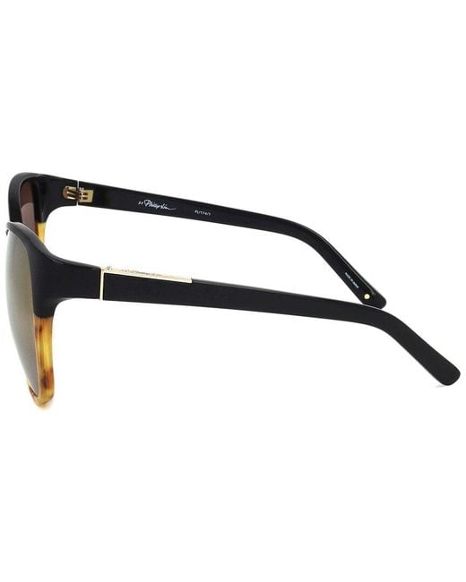 Linda Farrow Black Pl174 61Mm Sunglasses