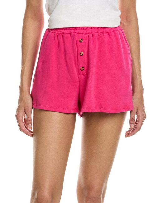 Chaser Brand Pink Fleece Boxer Short