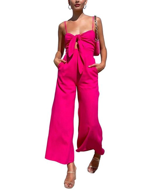 CAMILA BLANCO Pink Jumpsuit