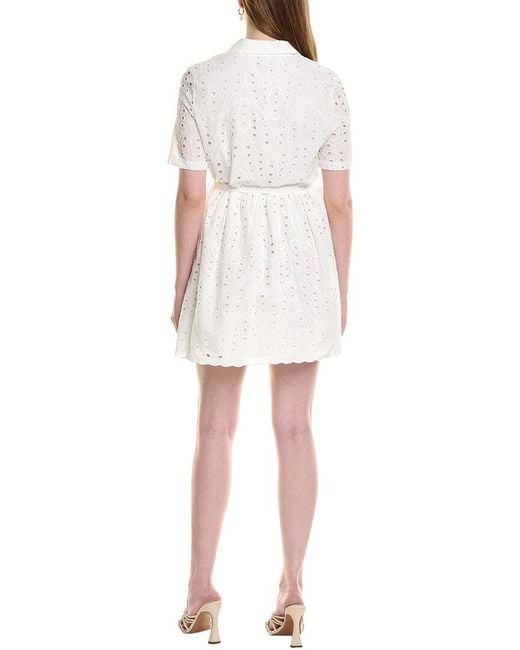 Estellina White Mini Dress