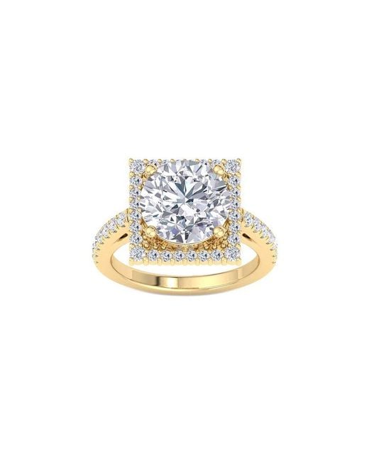 Lab Grown Diamonds White 14k 5.00 Ct. Tw. Lab-grown Diamond Ring