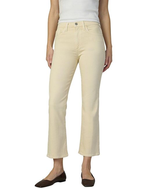 Joe's Jeans Natural The Callie Cropped Bootcut Creme Brulee Jean